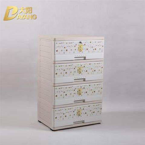 22040装拆式印花柜 米色老花